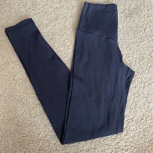 Aerie Navy High-Waisted Leggings